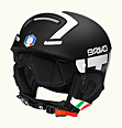 BRIKO［ブリコ］ スノーヘルメット FAITO FISI MODEL 2001jx0 F11　BLACKxWHITE