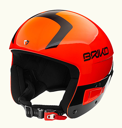BRIKO[ブリコ] BRIKO VULCANO JUNIOR FIS6.8 スキーヘルメット FIS対応モデル 子供用 シャイニーオレンジ