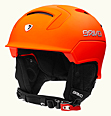 BRIKO［ブリコ］ MONGIBELLO 安全構造 スノーヘルメット サイズ調節可能 20011C0 C17 マットオレンジフロー