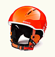 BRIKO［ブリコ］ BRIKO KODIAKINO[コディアック イノ] キッズ・ジュニア向けのフリーライドモデル スキーヘルメット　シャイニーオレンジフロー＆ホワイト 2002J20 956