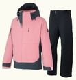ONYONE［オンヨネ］ スキーウェア　DEMO OUTER JACKET DEMO OUTER PANT　上下セット ONJ98041/ONP98051 040×009　D.PINK×BLACK