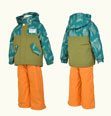 ONYONE［オンヨネ］ TODDLER SUIT キッズ スキーウェア 上下セット サイズ調整機能付き トドラー RES57002 478T145