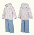 ONYONE［オンヨネ］ TODDLER SUIT キッズ スキーウェア 上下セット サイズ調整機能付き トドラー RES57004 744F666