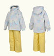 ONYONE［オンヨネ］ TODDLER SUIT キッズ スキーウェア 上下セット サイズ調整機能付き トドラー RES57005 650M230