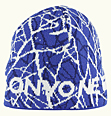 ONYONE［オンヨネ］ KNIT BEANIE ビーニー スキー帽 ニットキャップ ONA92012 713BLUE