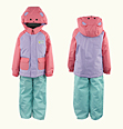 ONYONE［オンヨネ］ RES53301 TODDLER SUIT RES53301 015571PNKxMNT