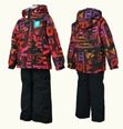 ONYONE［オンヨネ］ TODDLER SUIT キッズ トドラー　スキーウェア 上下セット ボーイズ ガールズ RES58002 044E009_RED×BLK